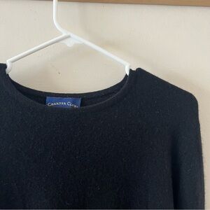 Charter Club | black cashmere crewneck